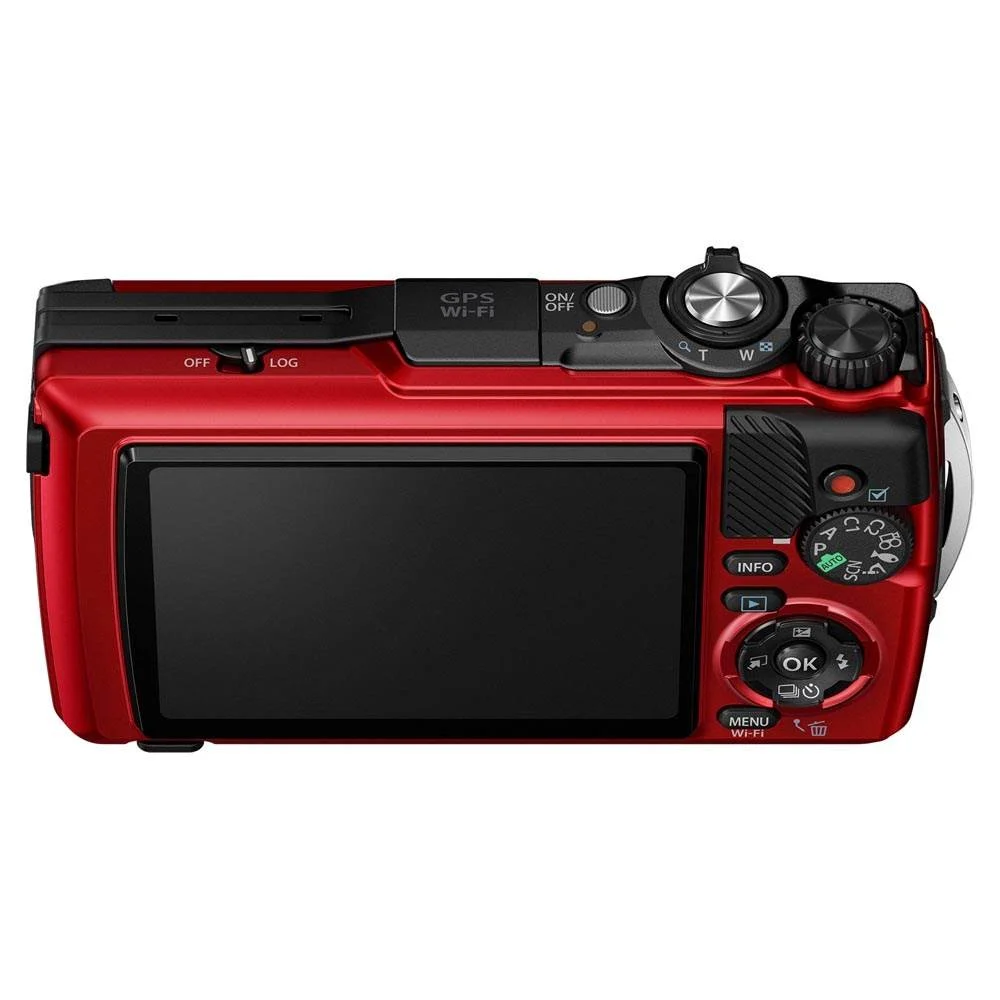 OM System Tough TG-7 Compact Action Camera Red