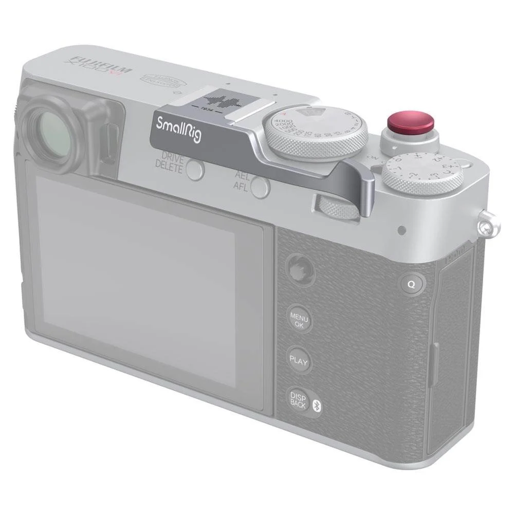 SmallRig Thumb Grip for Fujifilm X100VI / X100V Silver 4566