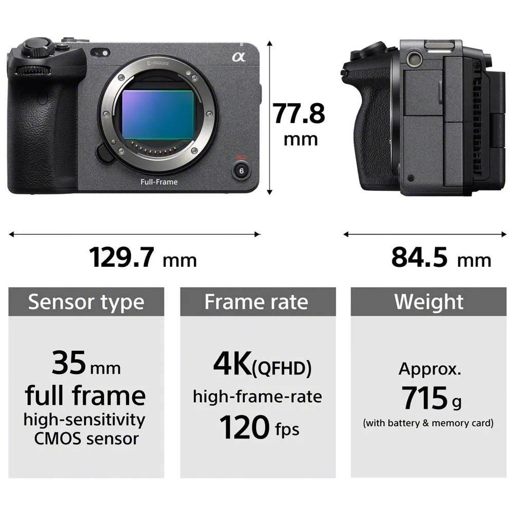 Sony FX3 Full Frame Cinema Line Camera